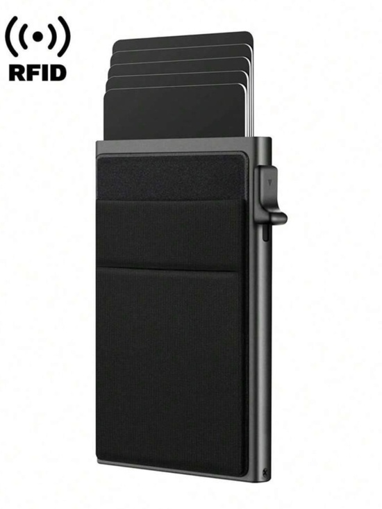 Other - Slim RFID Blocking Card Wallet - Black